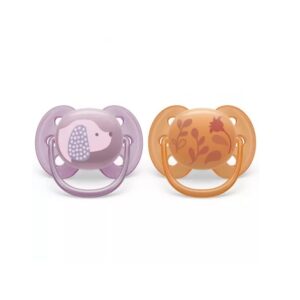 Suzete Ultra Soft, 6-18 Luni, 2 Bucati, SCF091/18, Philips Avent