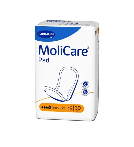 Tampoane pentru Incontinenta Usoara Molicare Pad, 30 Bucati, Hartmann