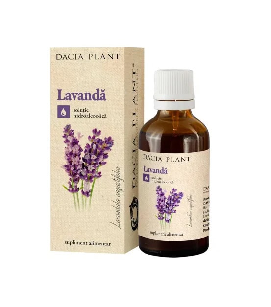 Tinctura de Lavanda, 50 ml, Dacia Plant