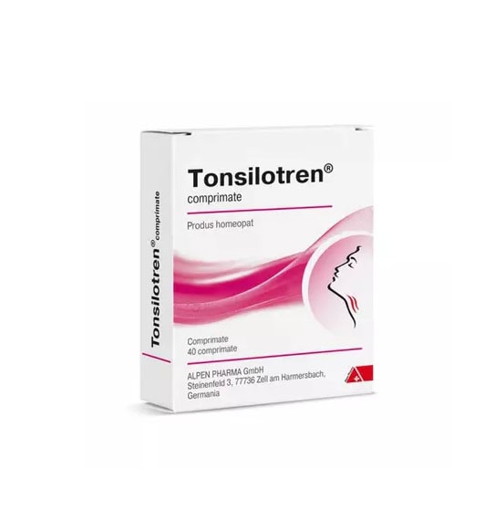 Tonsilotren, 40 Comprimate, Alpen Pharma