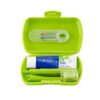 travel-set-kids-cu-periuta-pasta-si-periute-interdentare-verde-curaprox-O41884-farmacia-morpheus Travel Set Kids cu Periuță, Pastă și Periuțe Interdentare, Verde, Curaprox