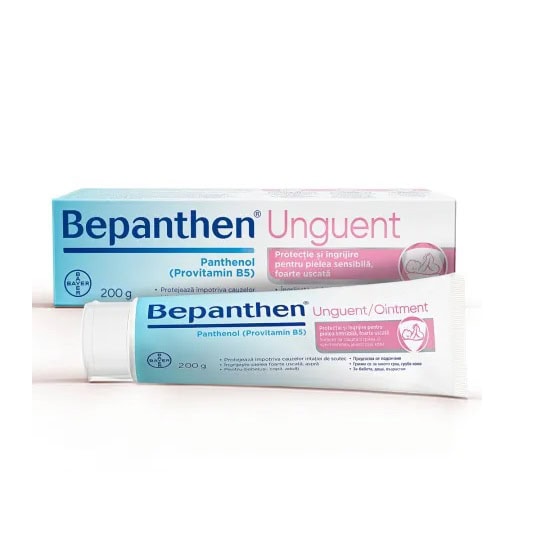 Unguent pentru Iritatiile de Scutec Bepanthen, 200 g, Bayer