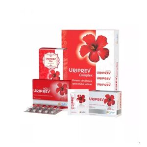 Uriprev Complex, 10 Capsule + 12 Plicuri + 80 g, Hyllan