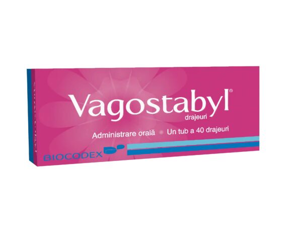 Vagostabyl, drajeuri pentru administrare orală, 40 de tablete, de la Dr. Reddys.