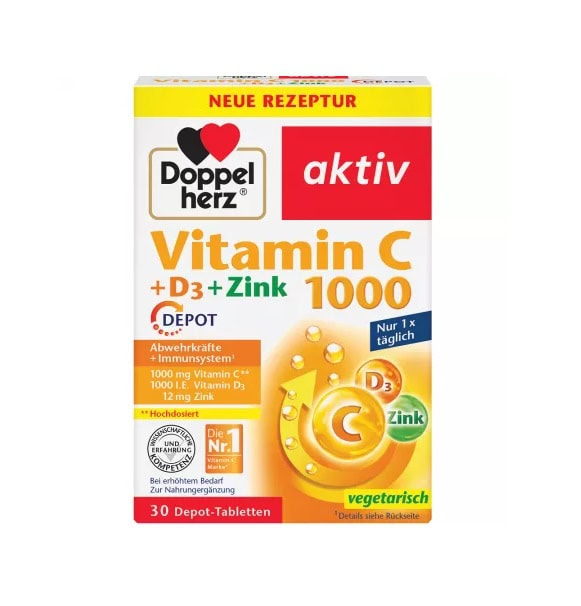vitamina-c-1000-mg-d3-zinc-depot-30-comprimate-doppelherz-O36162-farmacia-morpheus Vitamina C 1000 mg + D3 + Zinc Depot, 30 Comprimate, Doppelherz