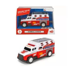 Ambulanta cu Lumini si Sunete, 3 Ani+, Dickie