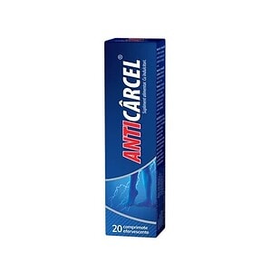 Anticarcel, 20 Comprimate Efervescente, Zdrovit
