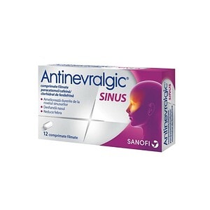 Antinevralgic Sinus , 12 Comprimate, Sanofi