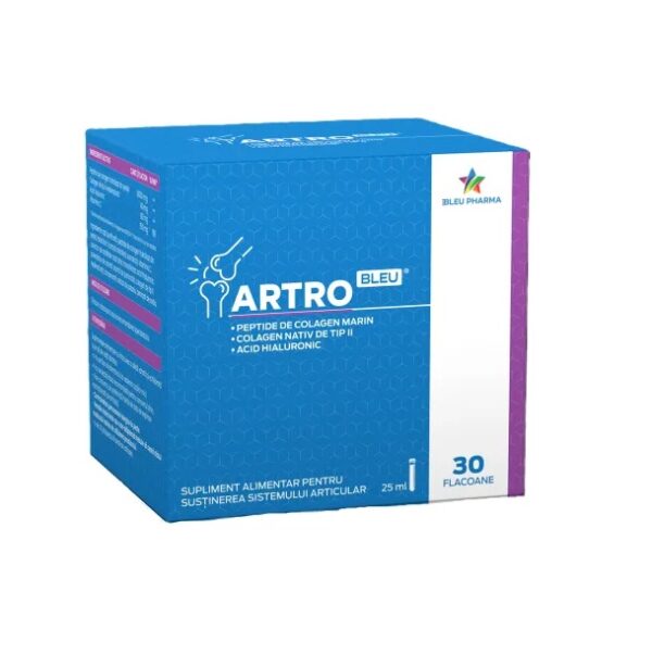 Artro Bleu, 30 Flacoane x 25 ml, Bleu Pharma