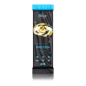 Baton Proteic Multilayer Protein, Biscuiti Pufosi, 50g, Genius Nutrition