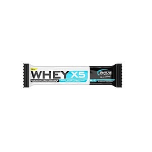 Baton Proteic Whey-X5® Cocos si Caramel, 48g, Genius Nutrition
