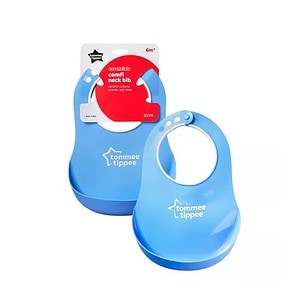 baveta-comfy-neck-6-luni-tt0003-albastru-tommee-tippee-O42027-farmacia-morpheus Baveta Comfy Neck, 6 Luni+, TT0003-Albastru, Tommee Tippee