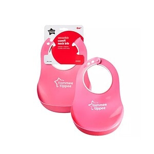 baveta-comfy-neck-6-luni-tt0003-roz-tommee-tippee-O42026-farmacia-morpheus Baveta Comfy Neck, 6 Luni+, TT0003-Roz, Tommee Tippee