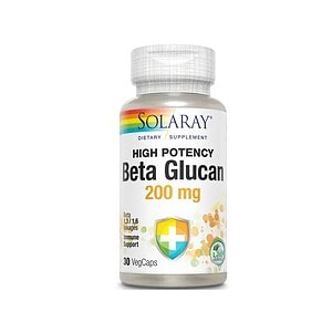 Beta Glucan, 200 mg, 30 Capsule Vegetale, Secom