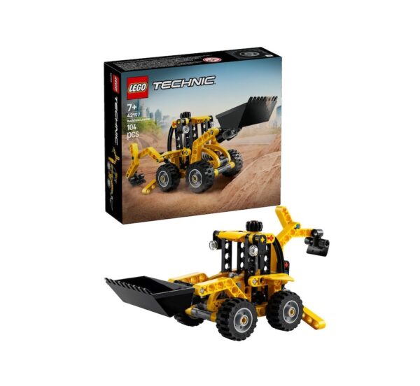 Buldoexcavator, 104 Piese, Lego Technic