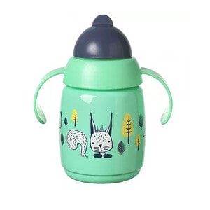 Cana cu Pai si Protectie Bacshield, + 6 Luni, Verde, Tommee Tippee