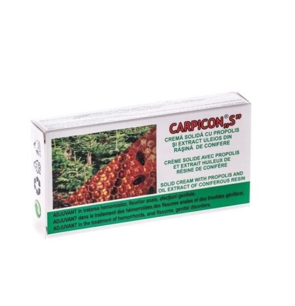 Carpicon S Supozitoare 1.5g Blister, 10 Bucati, Elzin Plant