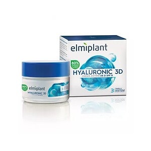 Crema Antirid de Zi SPF 15 Hyaluronic 3D, 50 ml, Elmiplant