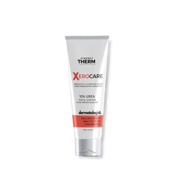 Crema Cheratolitica si Hidratanta cu 10% Uree Xerocare Dermatologist, 250 ml, Synergy Therm