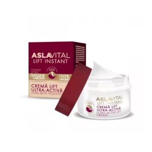 Crema Lift Ultra-Activa pentru Toate Tipurile de Ten Lift Instant, 50 ml, AslaVital
