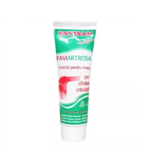 crema-pentru-masaj-faviartrosan-100-ml-favisan-O25226-farmacia-morpheus Crema pentru Masaj Faviartrosan, 100 ml, Favisan