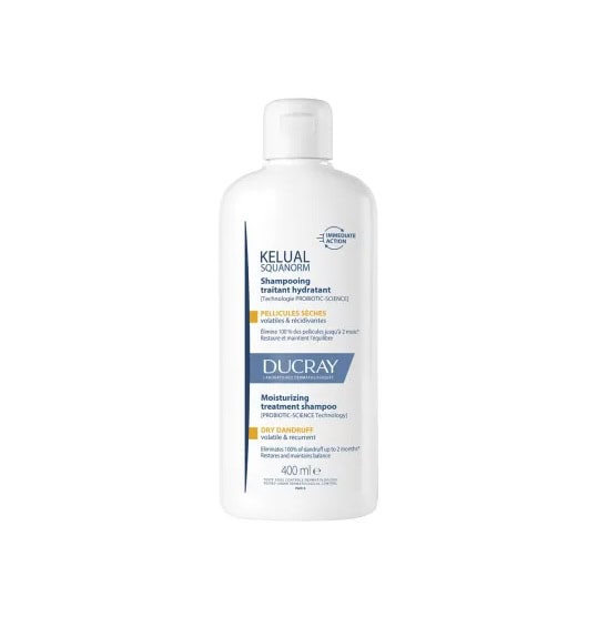 DUCRAY Kelual Squanorm Sampon Anti-Matreata Uscata, 400 ml