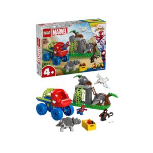 Echipa Spidey in Misiune de Salvare in Dino Crawler, 136 Piese, Lego Marvel