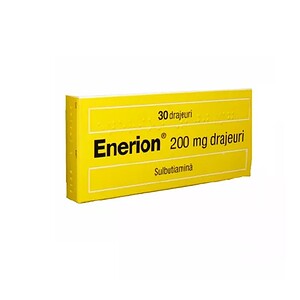 Enerion, 200 mg, 30 Drajeuri, Laboratoires Servier