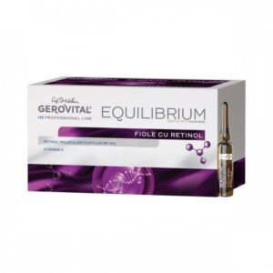 Fiole cu Retinol GH3EQ Equilibrium, 20x2ml, Gerovital