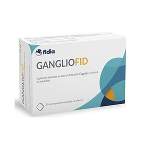 GanglioFid, 30 Comprimate Masticabile, Fidia