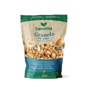 Granola Low Sugar, 350 g, Sanovita