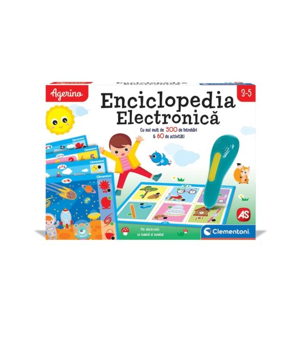 Joc Agerino, Enciclopedia Electronica, 3-5 Ani, Clementoni
