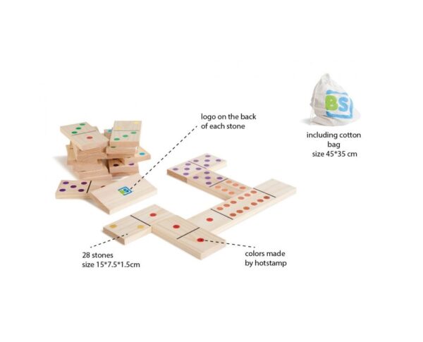 Joc Domino Gigant, BS Toys