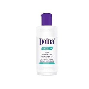 Lapte Antistres cu Vitamina C si E Doina, 200ml, Farmec
