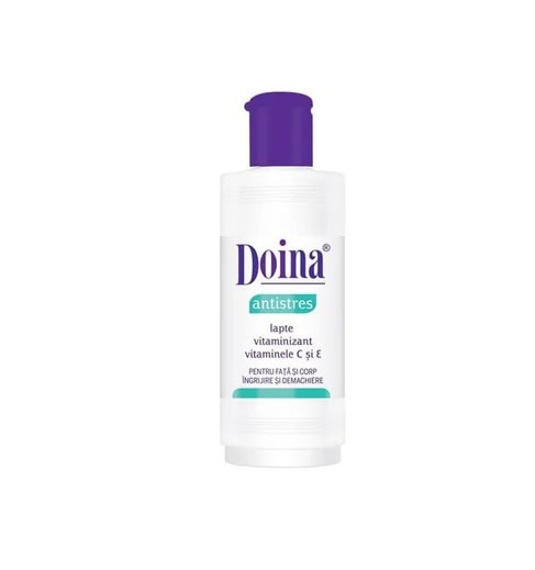 Lapte Antistres cu Vitamina C si E Doina, 200ml, Farmec
