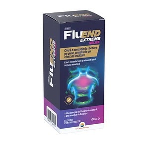 Lotiune pentru Frectie Fluend Extreme Relief, 100 ml, Sun Wave Pharma