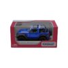 Macheta Metalica Jeep Wrangler, Scara 1:28, Albastru, Kinsmart