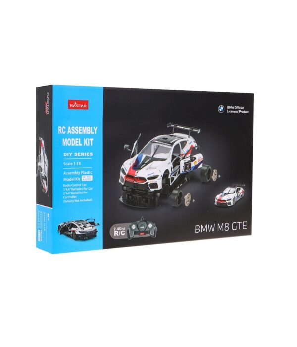 Masina de Asamblat BMW M8 GTE, cu Telecomanda, Rastar