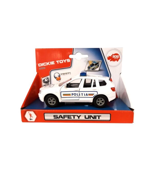 Masina de Politie , 12 cm, Dickie Toys