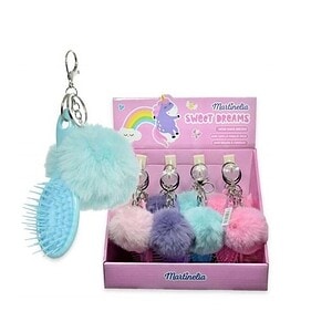 Mini Perie de Par cu Pompon Little Unicorn, Martinelia