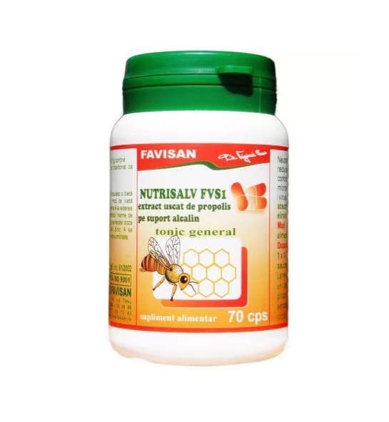 Nutrisalv FVS1, 70 Capsule, Favisan