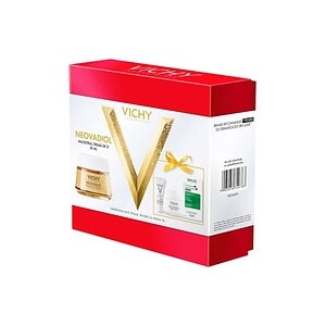 Pachet Crema de Zi Novadiol Magistral, 50 ml + Crema de Noapte Neovadiol Magistral, 15 ml + Fluid cu SPF 50+ Capital Soleil, 3 ml + Sampon Anti-Matreata Dercos, 6 ml, Vichy