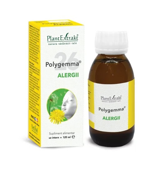 Polygemma 26 Alergii, 120 ml, Plant Extrakt