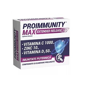 Proimmunity Max Extended Release, 30 Comprimate cu Eliberare Prelungita, Fiterman