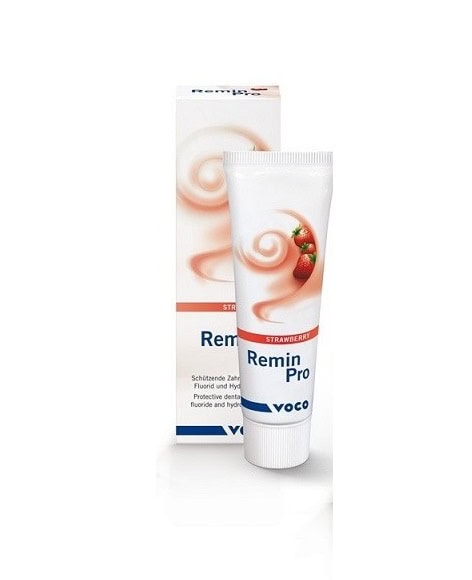 remin-pro-pasta-dinti-remineralizanta-aroma-de-capsuni-40-g-voco-O42042-farmacia-morpheus Remin Pro, Pasta Dinti Remineralizanta, Aroma de Capsuni, 40 g, Voco