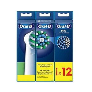 Rezerve Periuta de Dinti Electrica Pro Cross Action, 12 Bucati, Oral-B