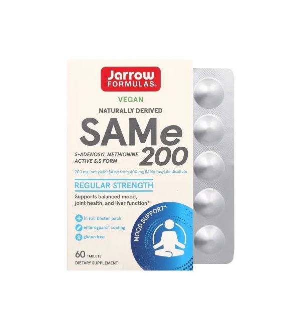 Sam-e Full Potency, 200 mg, 60 Tablete, Secom