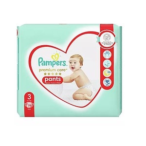 Scutece Pants Premium Care, Nr. 3, 6-11 Kg, 28 Bucati, Pampers