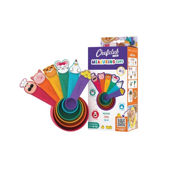 Set Cani de Masurare , 6 Bucati, pentru Copii, Chefclub Kids