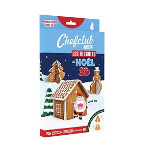 Set de Forme Casuta de Turta Dulce 3D, Chefclub Kids